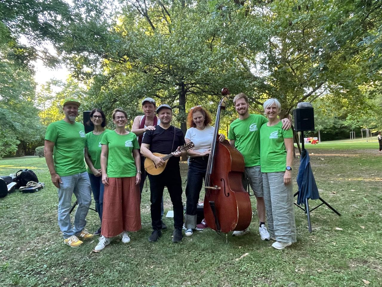 Ein erfolgreiches, entspanntes Event mit den Willow Three und den Grünen Ternitz im Ternitzer Stadtpark! Ich bin stolz auf uns. 😊